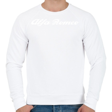PRINTFASHION Alfa Romeo - Férfi pulóver - Fehér