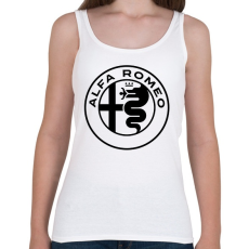 PRINTFASHION Alfa Romeo - Női atléta - Fehér