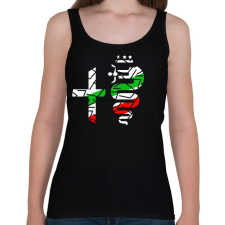 PRINTFASHION Alfa Romeo  - Női atléta - Fekete női trikó