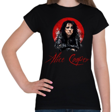 PRINTFASHION alice cooper - Női póló - Fekete