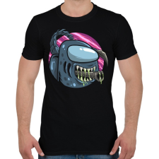 PRINTFASHION Alien impostor - Férfi póló - Fekete férfi póló