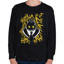 PRINTFASHION Alien senseii - Gyerek pulóver - Fekete gyerek pulóver, kardigán