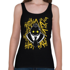 PRINTFASHION Alien senseii - Női atléta - Fekete női trikó