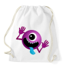 PRINTFASHION Alien - Sportzsák, Tornazsák - Fehér