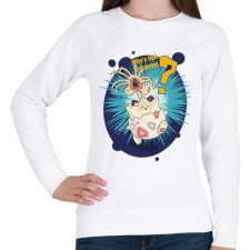 PRINTFASHION Alien xenomorph pokemon - Női pulóver - Fehér női pulóver, kardigán