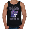 PRINTFASHION Allergiás vagyok mindenre - Férfi atléta - Fekete