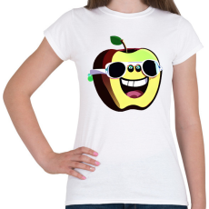 PRINTFASHION Alma napszemüvegben - Női póló - Fehér