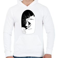 PRINTFASHION Álmoscic - Férfi kapucnis pulóver - Fehér női pulóver, kardigán