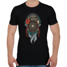 PRINTFASHION Álomcsapda - Férfi póló - Fekete férfi póló