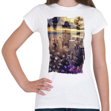 PRINTFASHION Álomvilág - Női póló - Fehér