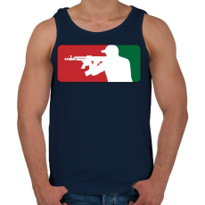 PRINTFASHION AMD league - Férfi atléta - Sötétkék