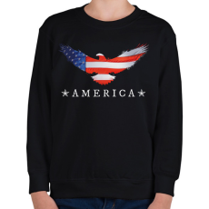 PRINTFASHION AMERICA - Gyerek pulóver - Fekete