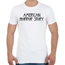 PRINTFASHION American Horror Story - Férfi póló - Fehér férfi póló