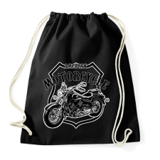 PRINTFASHION american motorcycle - Sportzsák, Tornazsák - Fekete tornazsák