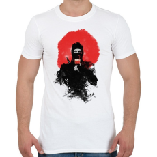 PRINTFASHION American ninja - Férfi póló - Fehér