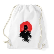 PRINTFASHION American ninja - Sportzsák, Tornazsák - Fehér tornazsák