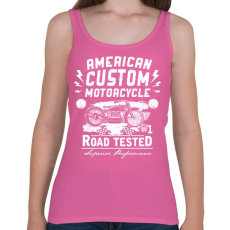 PRINTFASHION Amerikai hagyományos motor  - Női atléta - Rózsaszín