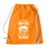 PRINTFASHION Amerikai Hotrod  - Sportzsák, Tornazsák - Narancssárga