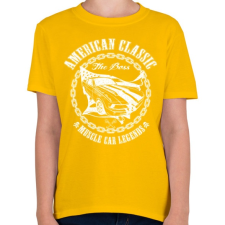 PRINTFASHION Amerikai klasszikus - Gyerek póló - Sárga gyerek póló