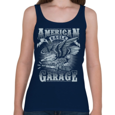 PRINTFASHION Amerikai sas  - Női atléta - Sötétkék