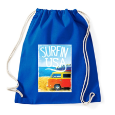 PRINTFASHION Amerikai szörfös - Sportzsák, Tornazsák - Bright royal tornazsák