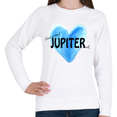 PRINTFASHION Amit szabad Jupiternek... - Női pulóver - Fehér