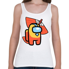 PRINTFASHION Among us: Aang avatar - Női atléta - Fehér