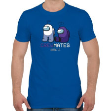 PRINTFASHION Among us crewmates 3 - Férfi póló - Királykék férfi póló