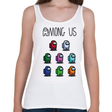 PRINTFASHION Among us crewmates - Női atléta - Fehér női trikó
