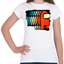 PRINTFASHION Among Us - Crewmates - Női póló - Fehér női póló