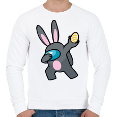 PRINTFASHION Among us dab - Férfi pulóver - Fehér