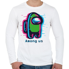 PRINTFASHION Among us  - Férfi hosszú ujjú póló - Fehér férfi póló