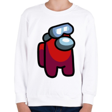 PRINTFASHION Among us - Gyerek pulóver - Fehér