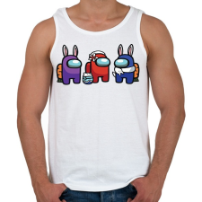 PRINTFASHION Among Us - Húsvét - Férfi atléta - Fehér atléta, trikó