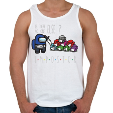 PRINTFASHION Among us - Impostor - is there no one else - Férfi atléta - Fehér