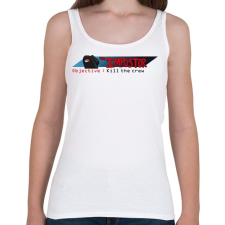 PRINTFASHION Among us Impostor objective  - Női atléta - Fehér női trikó