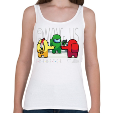 PRINTFASHION Among us - impostor situation - Női atléta - Fehér női trikó