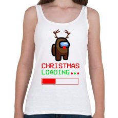 PRINTFASHION Among Us Karácsony - Női atléta - Fehér