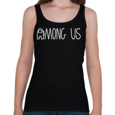 PRINTFASHION among us logo - Női atléta - Fekete női trikó