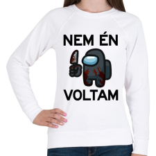 PRINTFASHION Among Us - Nem én voltam - Női pulóver - Fehér női pulóver, kardigán
