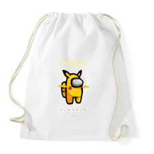 PRINTFASHION Among us Pikachu 2 premium skin set - Sportzsák, Tornazsák - Fehér tornazsák