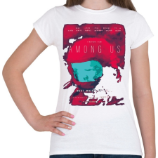 PRINTFASHION Among us  plakát  - Női póló - Fehér női póló