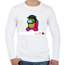 PRINTFASHION Among us - R.Y. sus  - Férfi hosszú ujjú póló - Fehér férfi póló
