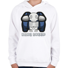 PRINTFASHION Among us rare breed  - ritka fajta - Gyerek kapucnis pulóver - Fehér gyerek pulóver, kardigán