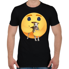 PRINTFASHION Amstaff - Férfi póló - Fekete