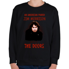 PRINTFASHION AN AMERICAN PRAYER -COLORED - Gyerek pulóver - Fekete