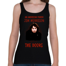 PRINTFASHION AN AMERICAN PRAYER -COLORED - Női atléta - Fekete női trikó