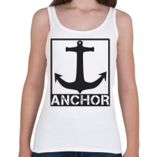 PRINTFASHION Anchor - Női atléta - Fehér női trikó