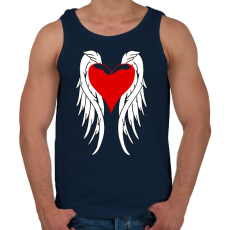 PRINTFASHION Angel - Férfi atléta - Sötétkék