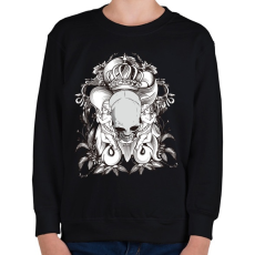 PRINTFASHION angel - Gyerek pulóver - Fekete